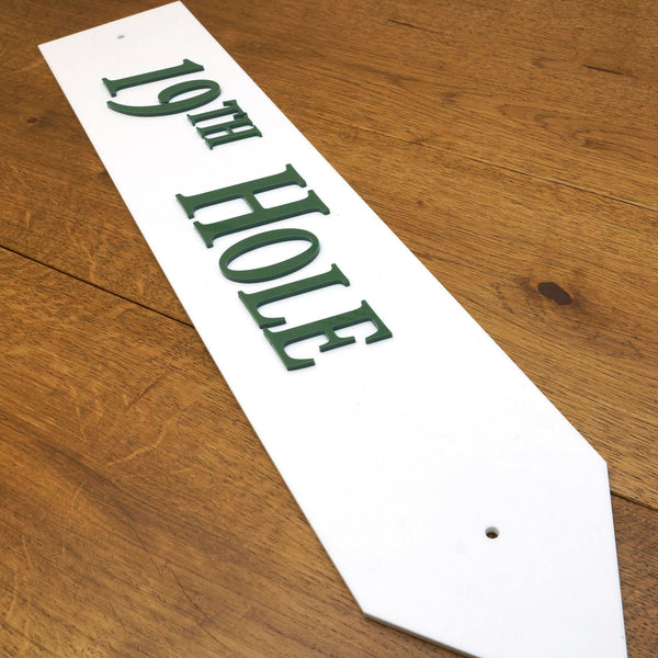 Acrylic Outdoor Personalised Golf Sign - Just Another Gadget