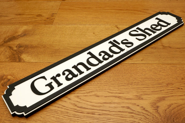 Wooden Personalised Vintage Street Sign / Pub Sign / House Name / Name Plaque - Just Another Gadget