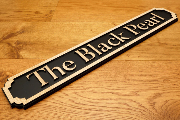 Wooden Personalised Vintage Street Sign / Pub Sign / House Name / Name Plaque - Just Another Gadget