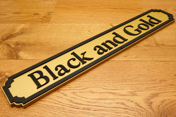 Wooden Personalised Vintage Street Sign / Pub Sign / House Name / Name Plaque - Just Another Gadget